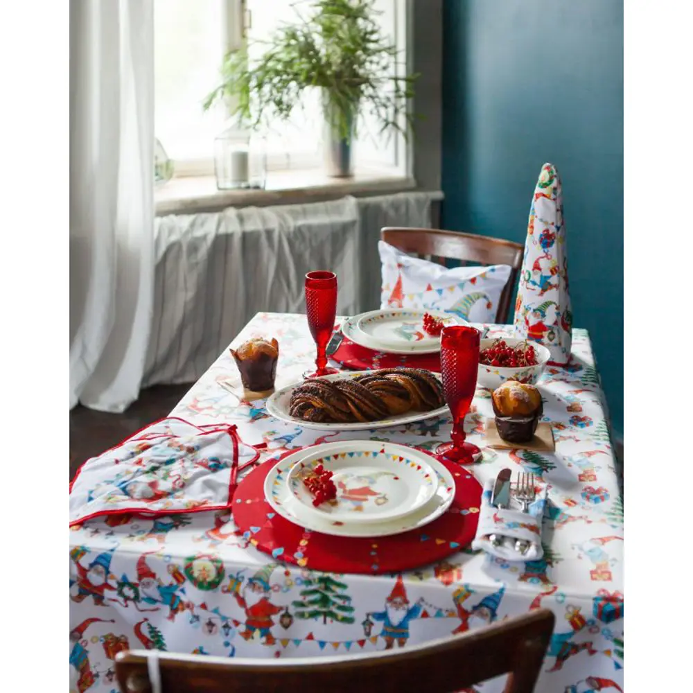 Фото 8 Скатерть Myatashop прямоугольная Гномы 155x180 см Фото 8 Скатерть Myatashop прямоугольная Гномы 155x180 см