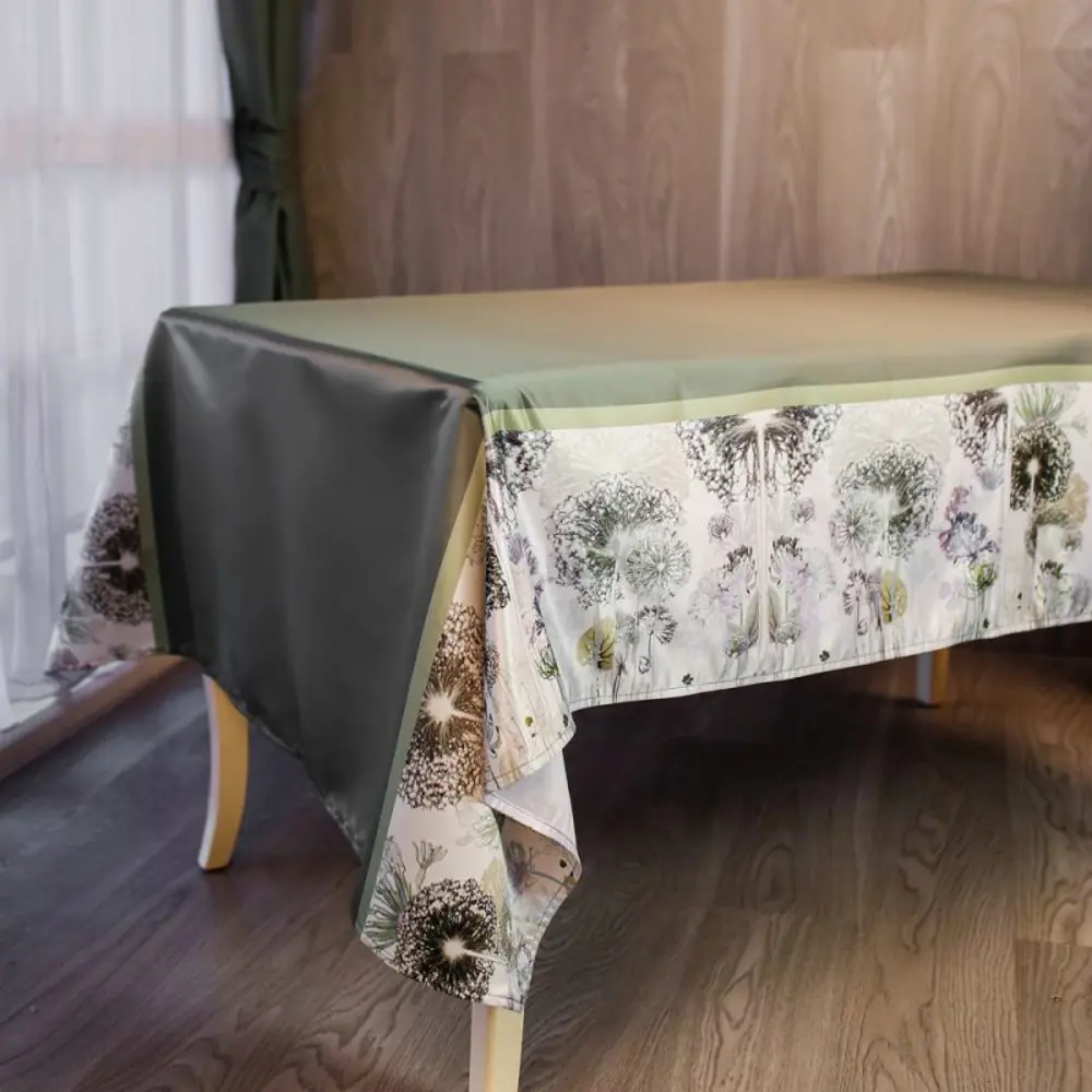 Фото Скатерть Myatashop Ботаника Одуванчики 155x240 см Фото Скатерть Myatashop Ботаника Одуванчики 155x240 см