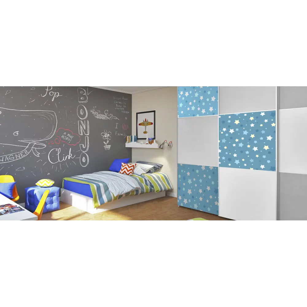 Фото Пленка самоклеящаяся универсальная House interio 1-171 1.55x0.6 м, цвет синий