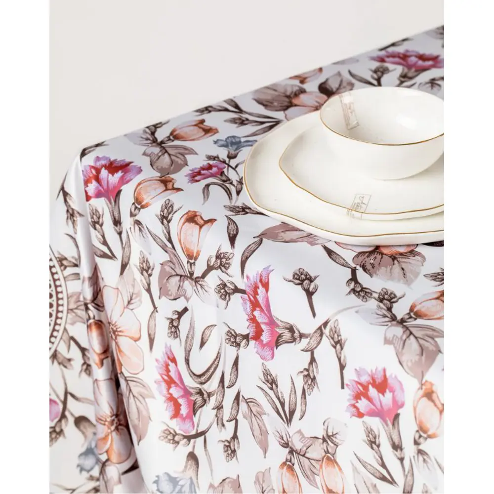 Фото 5 Скатерть Myatashop прямоугольная Лилии 110x150 см Фото 5 Скатерть Myatashop прямоугольная Лилии 110x150 см