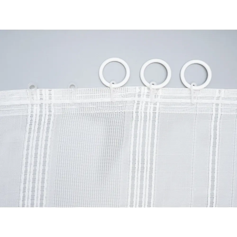 Фото 3 Тюль с мережкой Кристи YML555 на шторной ленте 240x500 см, цвет молочный Фото 3 Тюль с мережкой Кристи YML555 на шторной ленте 240x500 см, цвет молочный