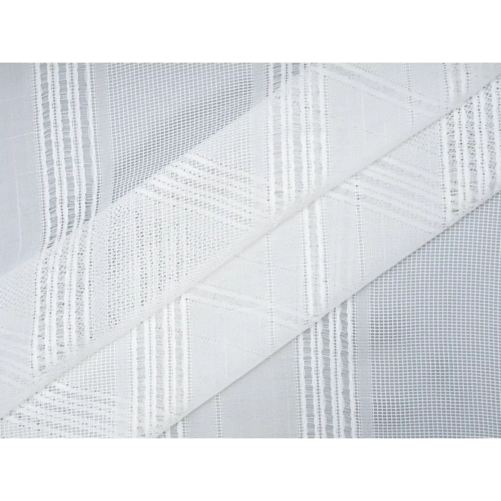 Фото 9 Тюль с мережкой Кристи YML555 на шторной ленте 240x500 см, цвет молочный Фото 9 Тюль с мережкой Кристи YML555 на шторной ленте 240x500 см, цвет молочный