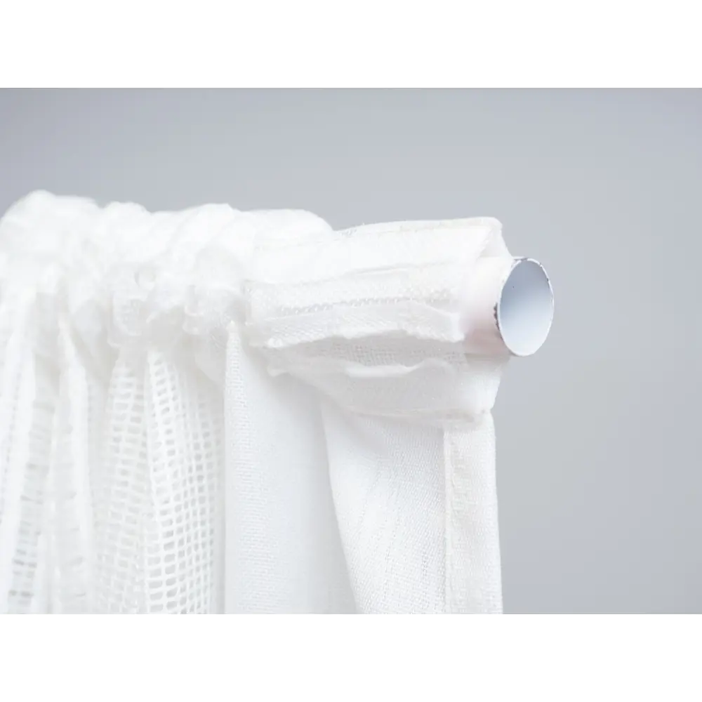 Фото 6 Тюль с мережкой Кристи YML555 на шторной ленте 240x500 см, цвет молочный Фото 6 Тюль с мережкой Кристи YML555 на шторной ленте 240x500 см, цвет молочный