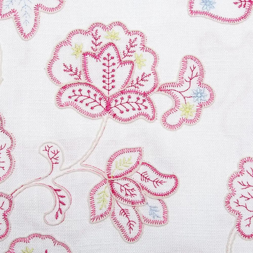 Фото Штора Этель 2902342 на шторной ленте, 270x150 см, цвет белый