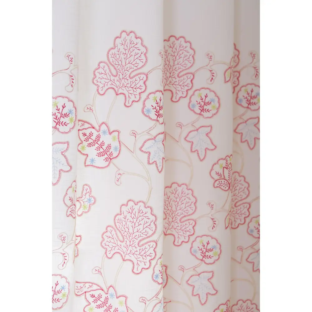 Фото 7 Штора Этель 2902342 на шторной ленте, 270x150 см, цвет белый