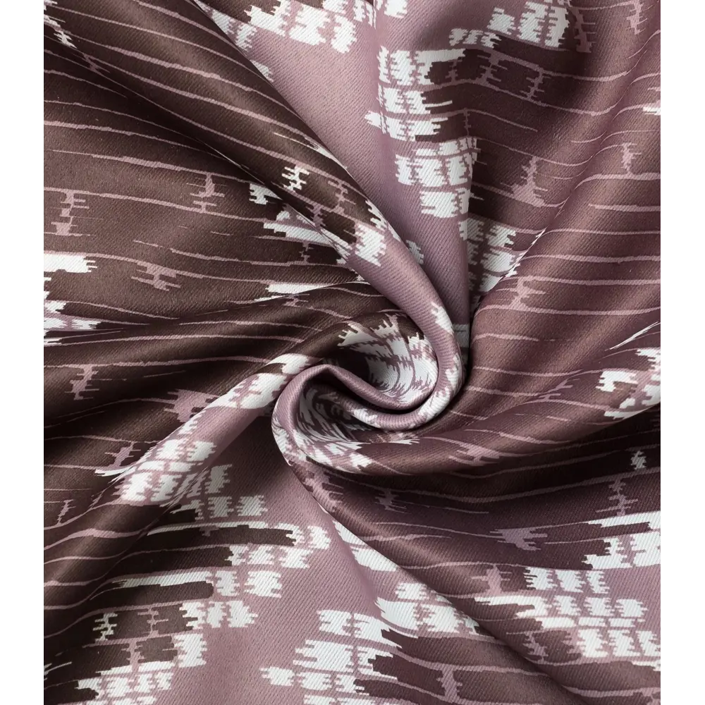 Фото 2 Штора Этель 3365324 на шторной ленте, 250x130 см, цвет коричневый