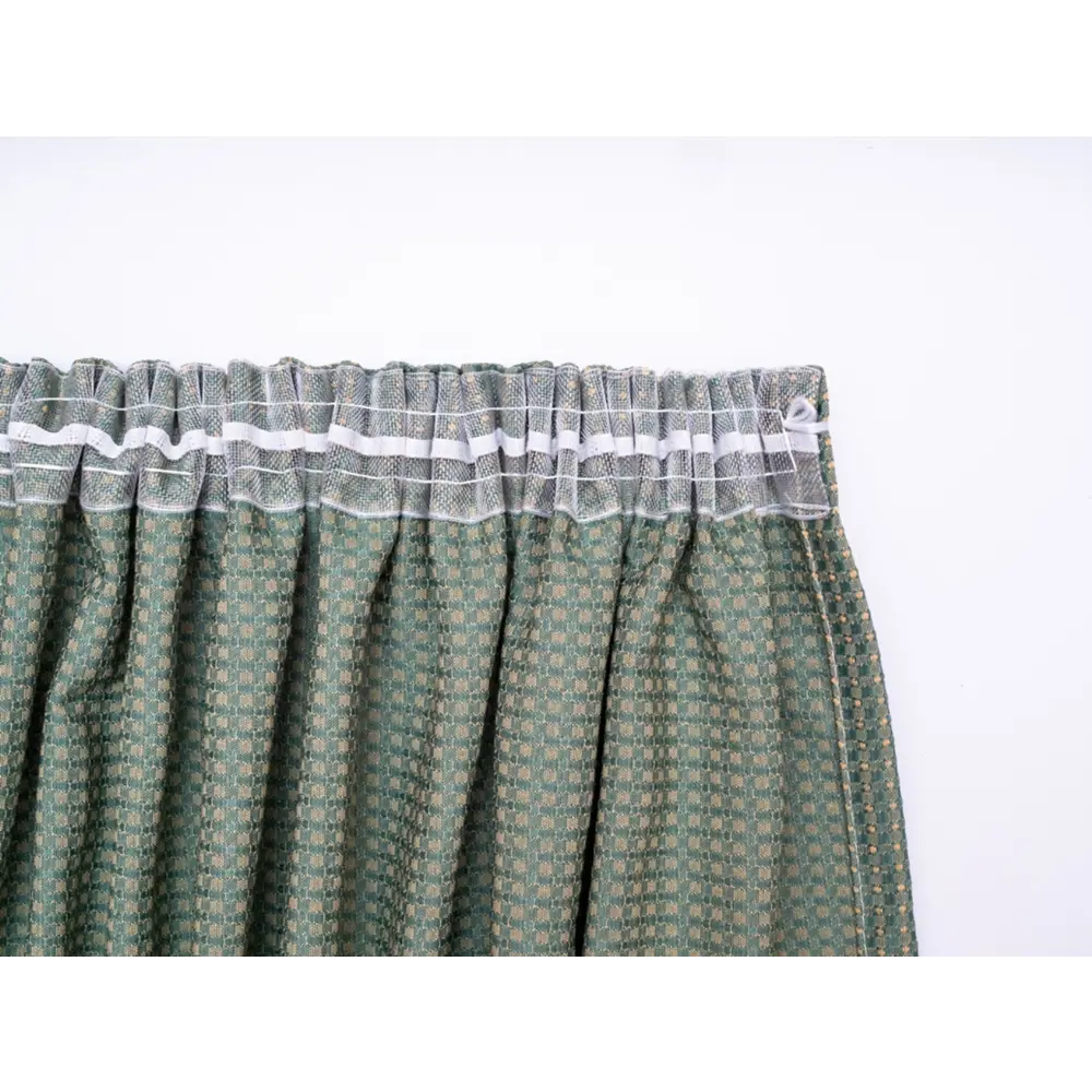 Фото 9 Штора декоративная Green YML1719 на шторной ленте 150x250 см цвет зеленый Фото 9 Штора декоративная Green YML1719 на шторной ленте 150x250 см цвет зеленый