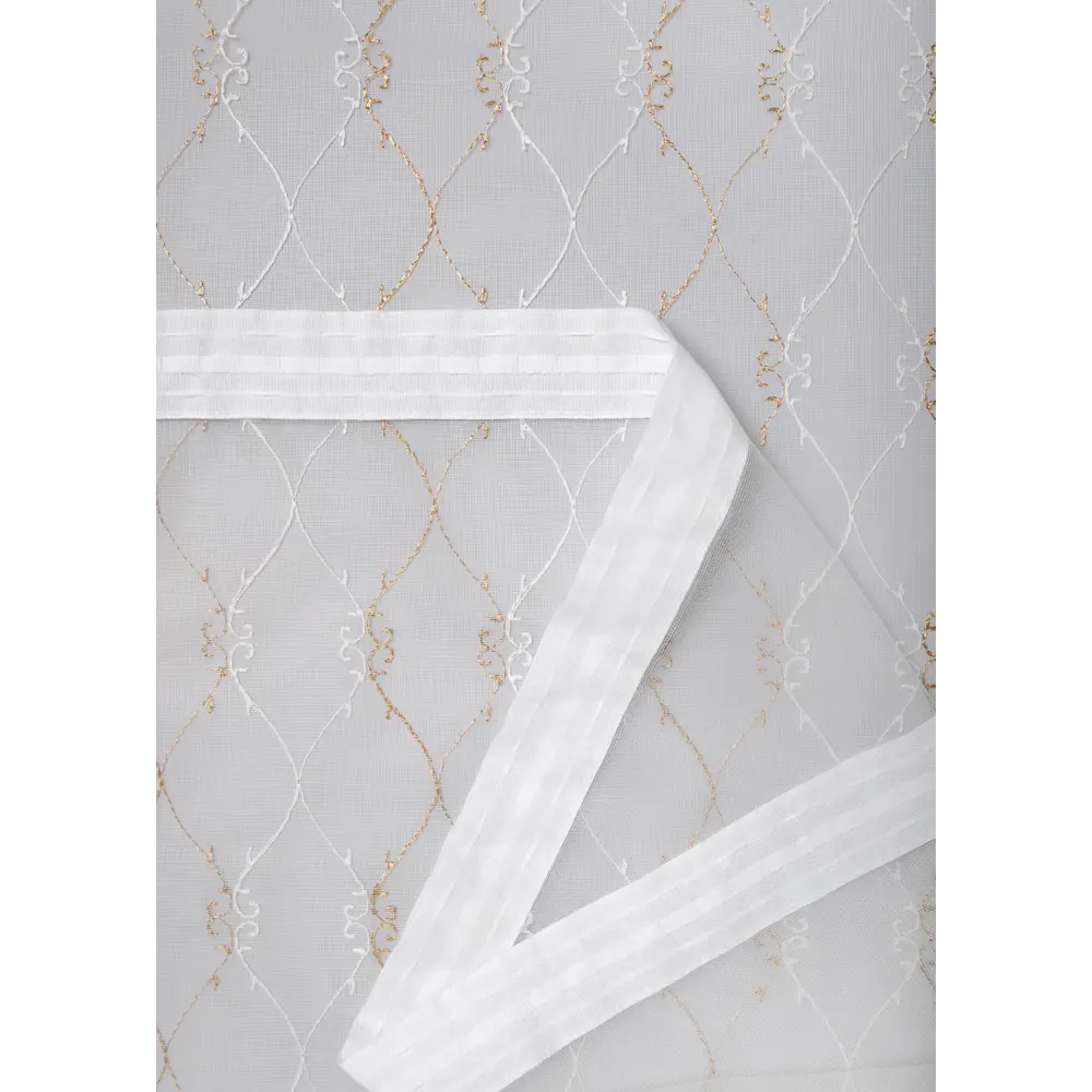 Фото 3 Тюль Amore mio RR 8628 29700 на шторной ленте 300x270 см цвет коричневый Фото 3 Тюль Amore mio RR 8628 29700 на шторной ленте 300x270 см цвет коричневый