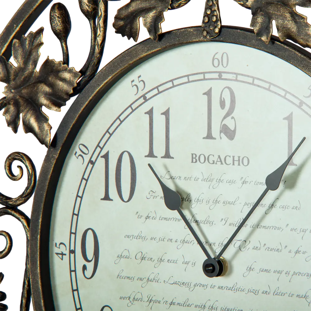 Фото 5 Часы настенные Bogacho Первое свидание бронзовые ручная работа Фото 5 Часы настенные Bogacho Первое свидание бронзовые ручная работа