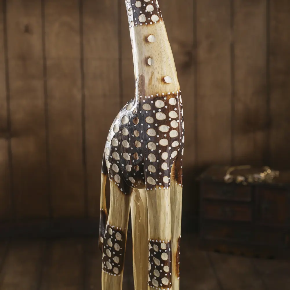 Фото 5 Фигурка сувенирная Simaland Жираф с узором сеточка 9.5x15.5x80 см