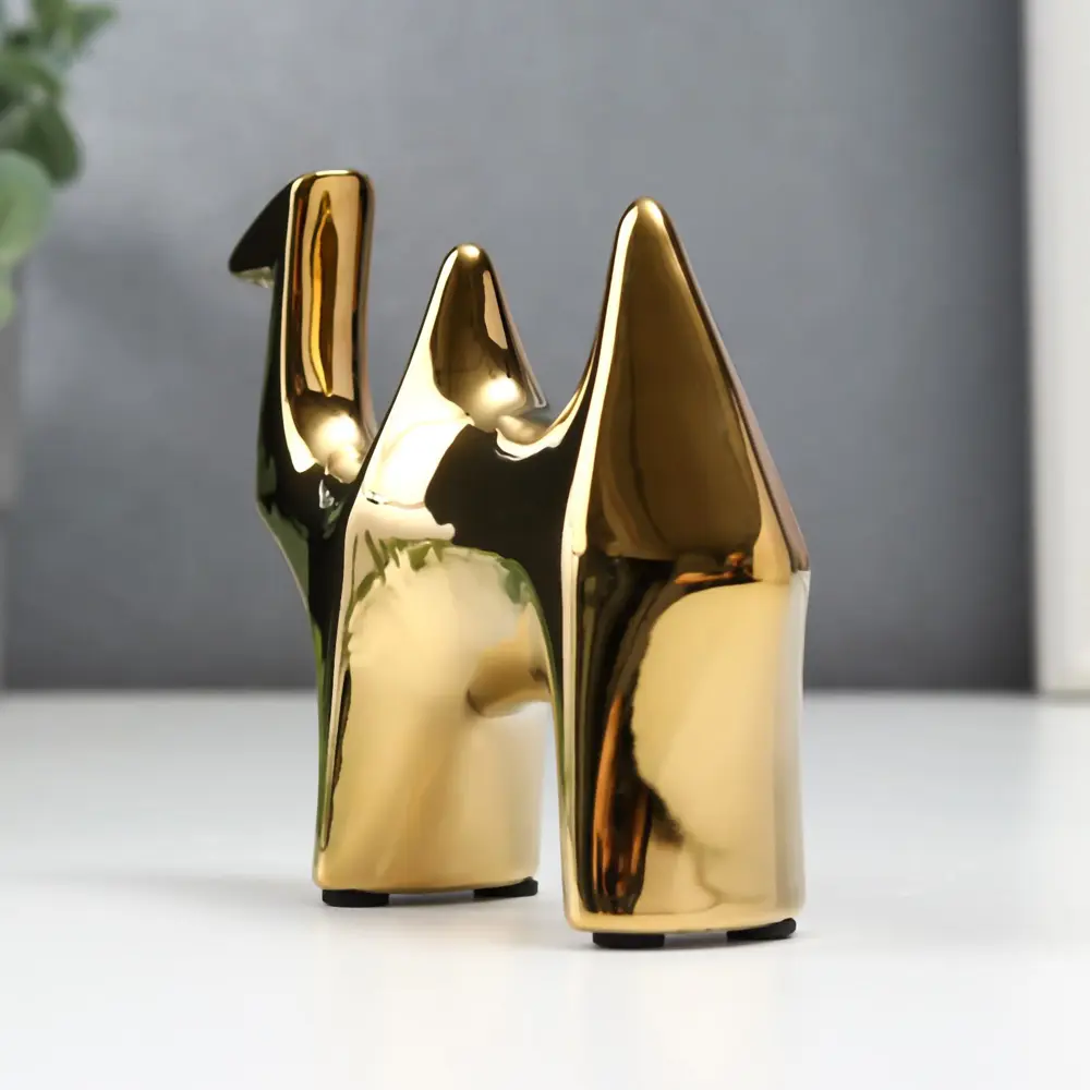 Фото 3 Сувенир Simaland Золотой верблюд 11.2x4x13.7 см