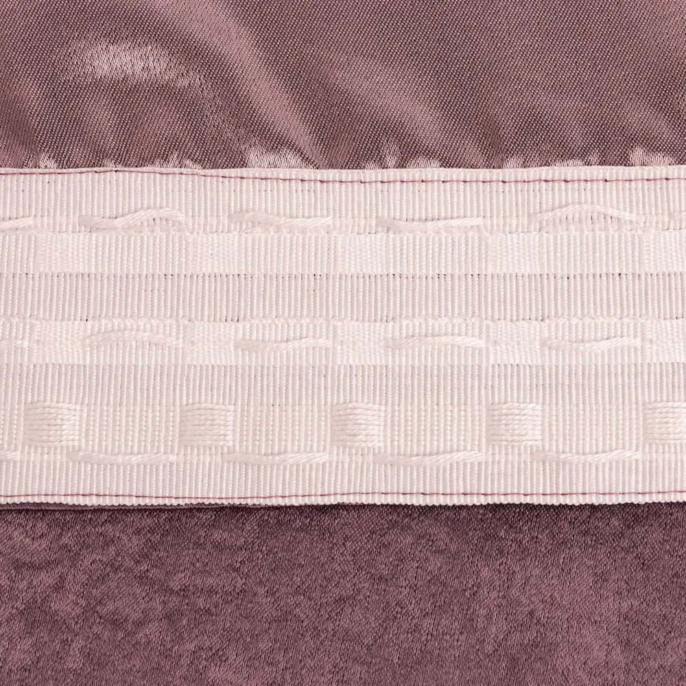 Фото 4 Штора Этель 5800352 на шторной ленте, 300x130 см, цвет фиолетовый Фото 4 Штора Этель 5800352 на шторной ленте, 300x130 см, цвет фиолетовый