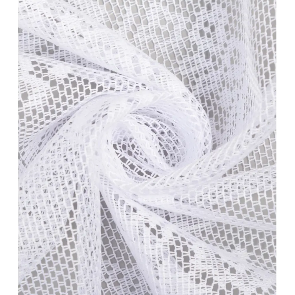 Фото 4 Тюль Этель 7522546 на шторной ленте, 270x145 см, цвет белый Фото 4 Тюль Этель 7522546 на шторной ленте, 270x145 см, цвет белый