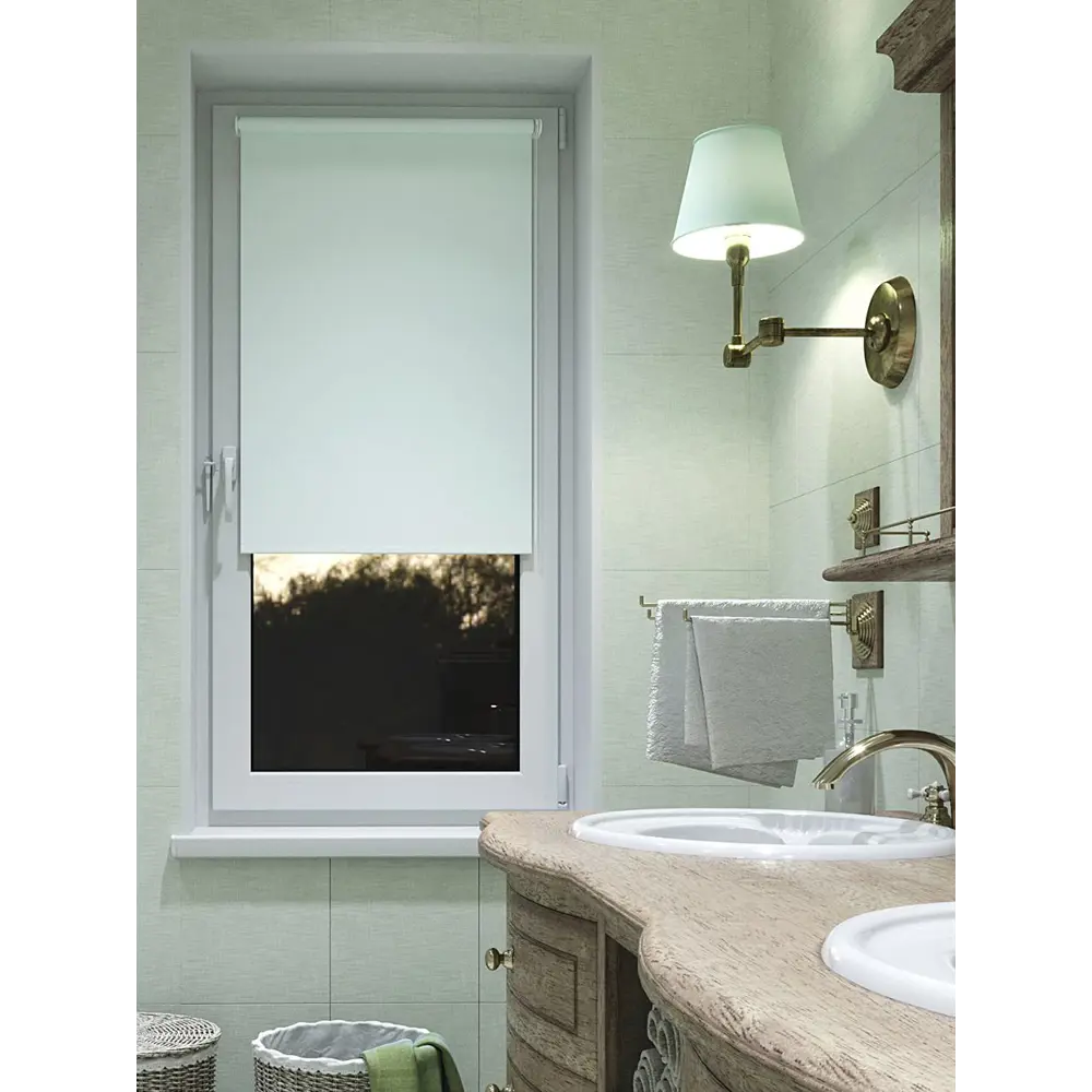 Фото Рулонная штора Горизонт Domlegrand 72.5x175 цвет мятный