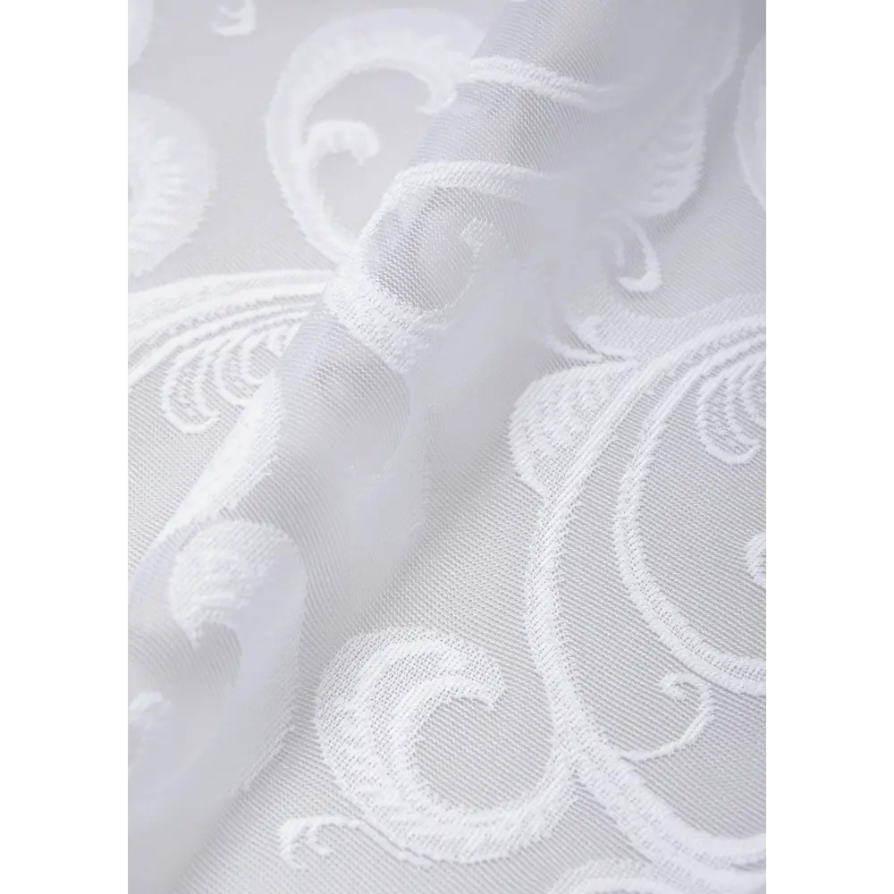 Фото 3 Штора Amore mio RR H 4014 28517 на шторной ленте 270x300 см цвет белый