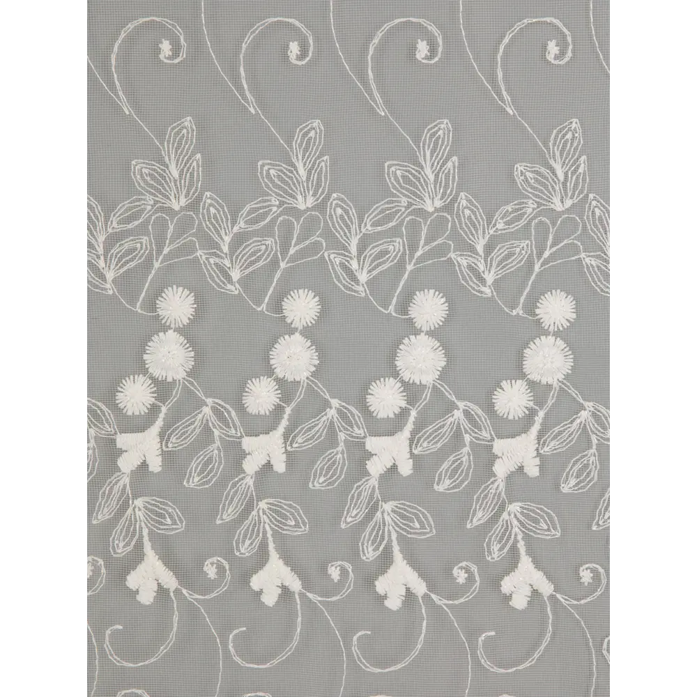 Фото 2 Тюль на шторной ленте для кухни Броде 81075 300x270 см цвет бежевый Фото 2 Тюль на шторной ленте для кухни Броде 81075 300x270 см цвет бежевый