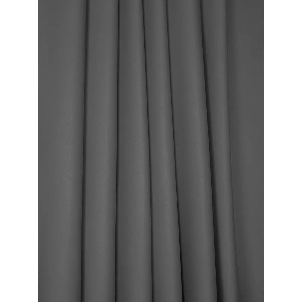 Фото 2 Штора на шторной ленте блэкаут 200x260 см цвет серый Фото 2 Штора на шторной ленте блэкаут 200x260 см цвет серый