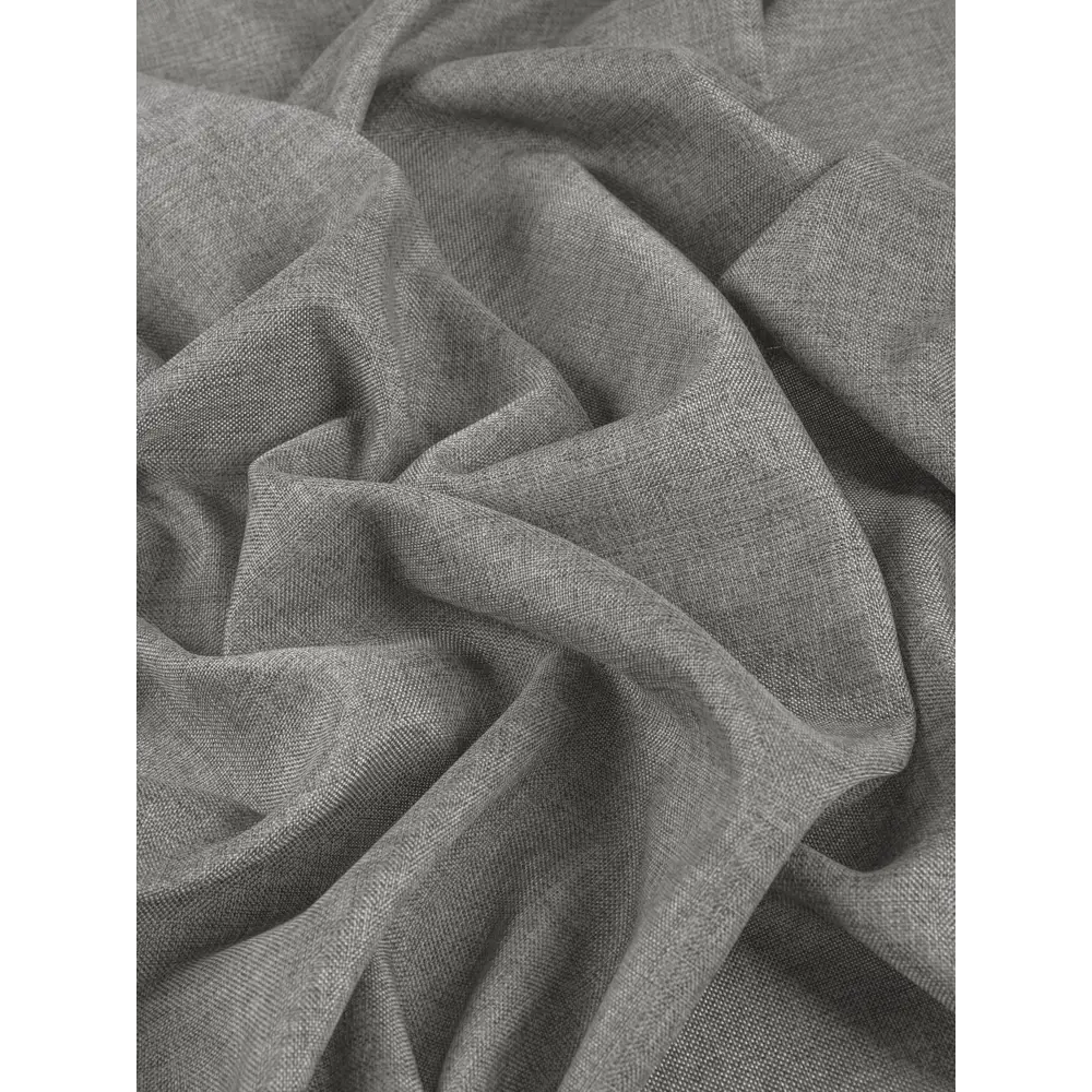 Фото 5 Штора на шторной ленте Канва 160x270 см цвет серый Фото 5 Штора на шторной ленте Канва 160x270 см цвет серый