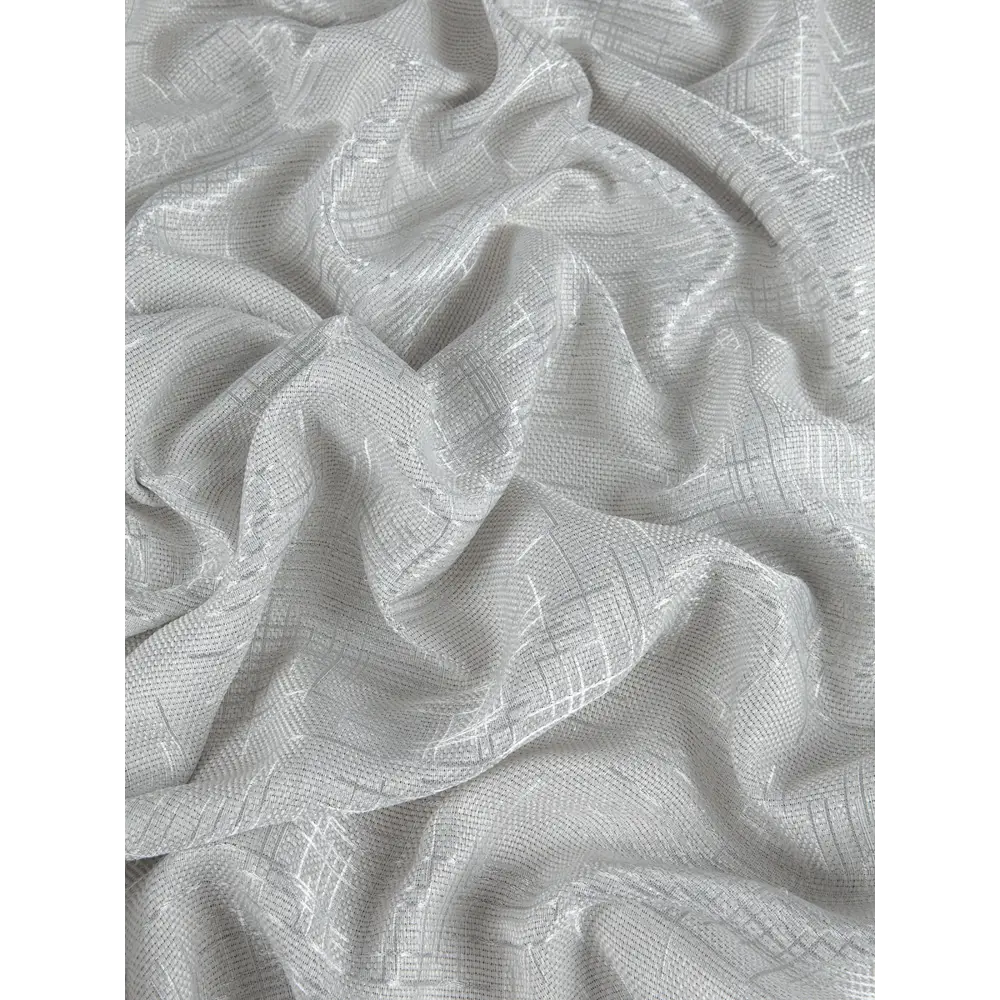 Фото 4 Комплект штор на шторной ленте Делис 400x270 см цвет светло-бежевый Фото 4 Комплект штор на шторной ленте Делис 400x270 см цвет светло-бежевый