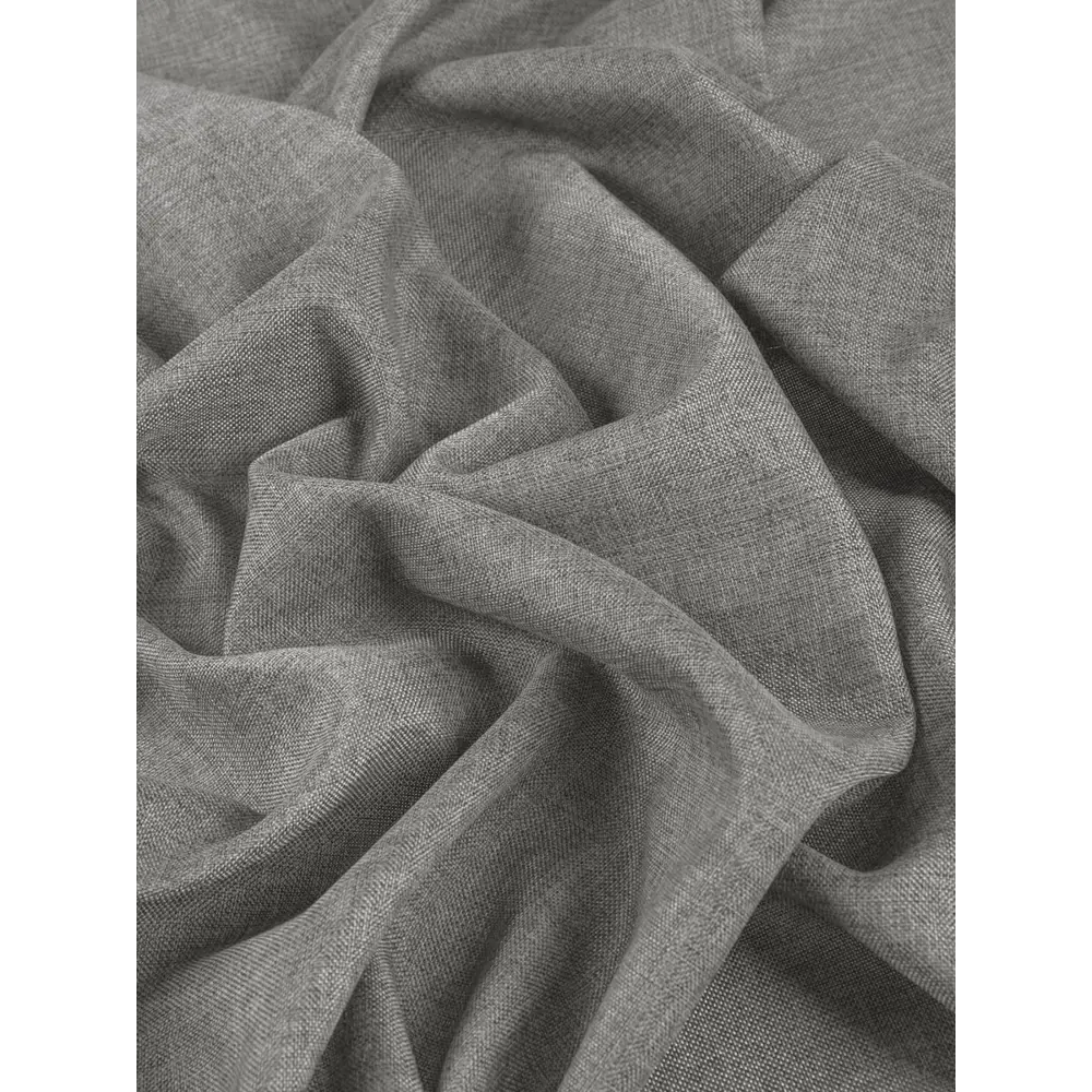 Фото 3 Штора на шторной ленте Берта 200x270 см цвет серый Фото 3 Штора на шторной ленте Берта 200x270 см цвет серый