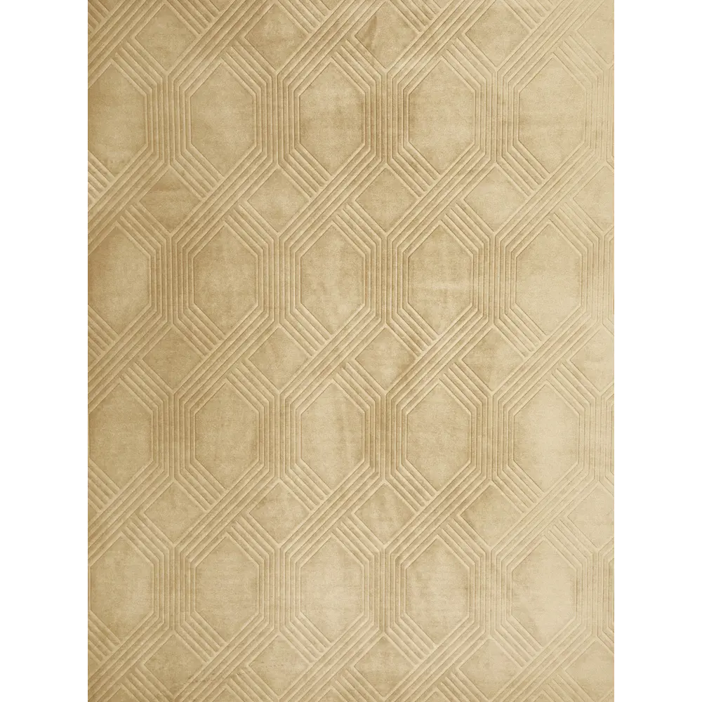 Фото 4 Штора на шторной ленте Велда 200x270 см цвет золотистый Фото 4 Штора на шторной ленте Велда 200x270 см цвет золотистый