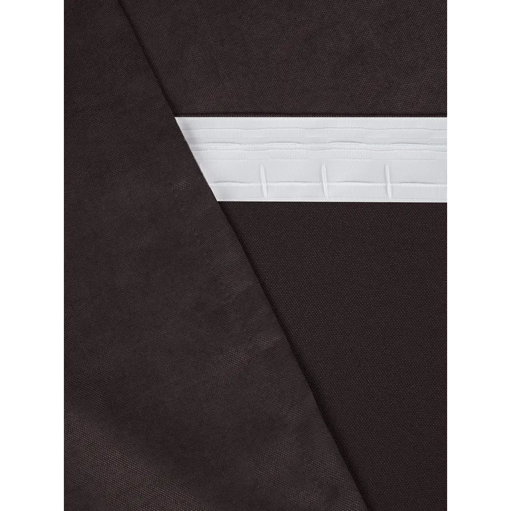 Фото 4 Штора на шторной ленте Лекси 200x290 см цвет венге