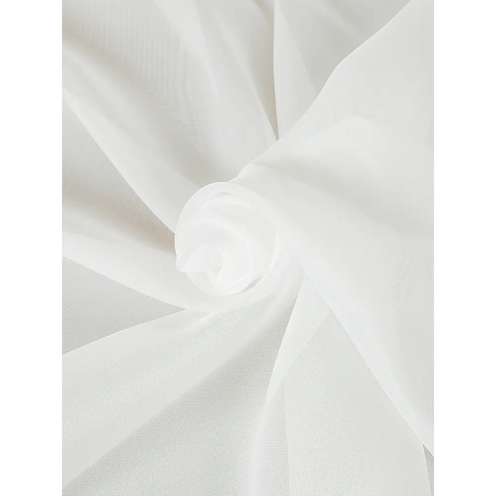 Фото 3 Тюль на шторной ленте для кухни Адри 400x310 см цвет молочный Фото 3 Тюль на шторной ленте для кухни Адри 400x310 см цвет молочный