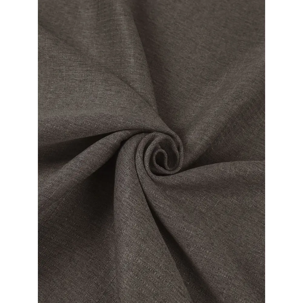 Фото 2 Комплект штор на шторной ленте Кади 250x260 см цвет темно-коричневый Фото 2 Комплект штор на шторной ленте Кади 250x260 см цвет темно-коричневый