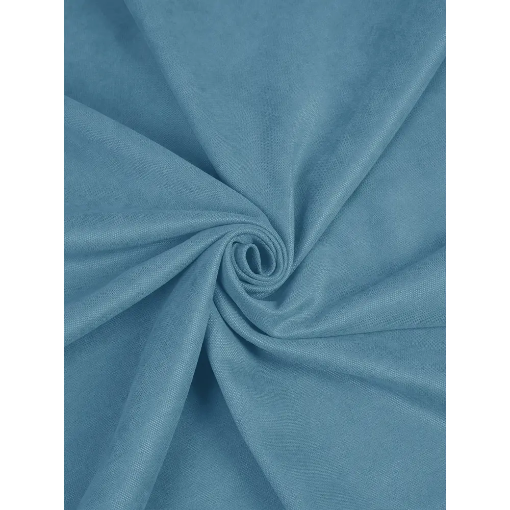 Фото Штора на шторной ленте Канвас 200x280 см цвет синий Фото Штора на шторной ленте Канвас 200x280 см цвет синий