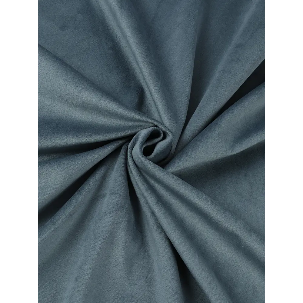 Фото 4 Штора на шторной ленте Лаурел 140x240 см цвет серое небо