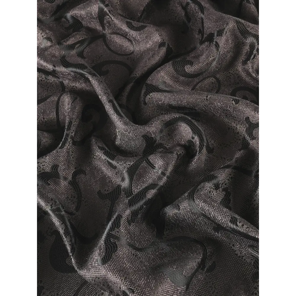 Фото 6 Штора на шторной ленте Линна 180x270 см цвет венге Фото 6 Штора на шторной ленте Линна 180x270 см цвет венге