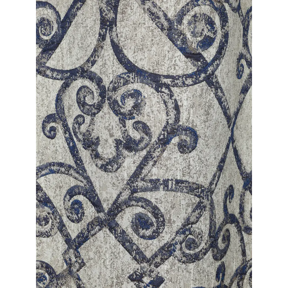 Фото 3 Штора на шторной ленте Лисса 150x270 см цвет синий Фото 3 Штора на шторной ленте Лисса 150x270 см цвет синий