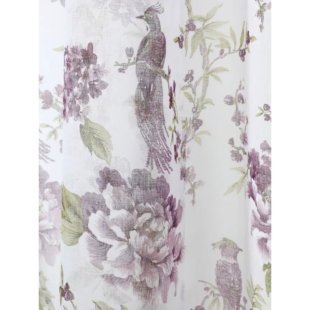 Фото 2 Тюль на шторной ленте Мисси 300x270 см цвет фиолетовый Фото 2 Тюль на шторной ленте Мисси 300x270 см цвет фиолетовый