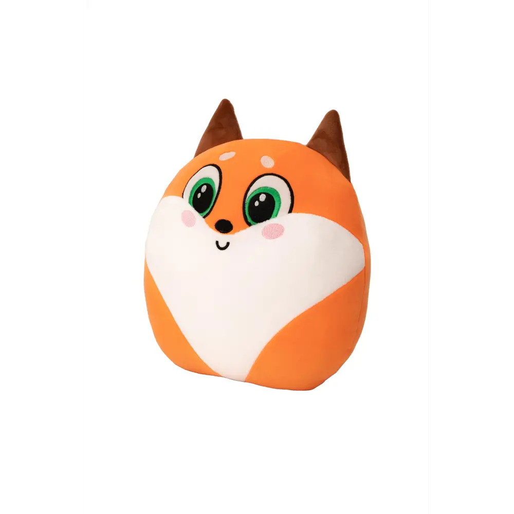 Фото 2 Подушка-игрушка Смолтойс Лисенок 7088/ОРЖ/30, диаметр 30 см, цвет оранжевый Фото 2 Подушка-игрушка Смолтойс Лисенок 7088/ОРЖ/30, диаметр 30 см, цвет оранжевый