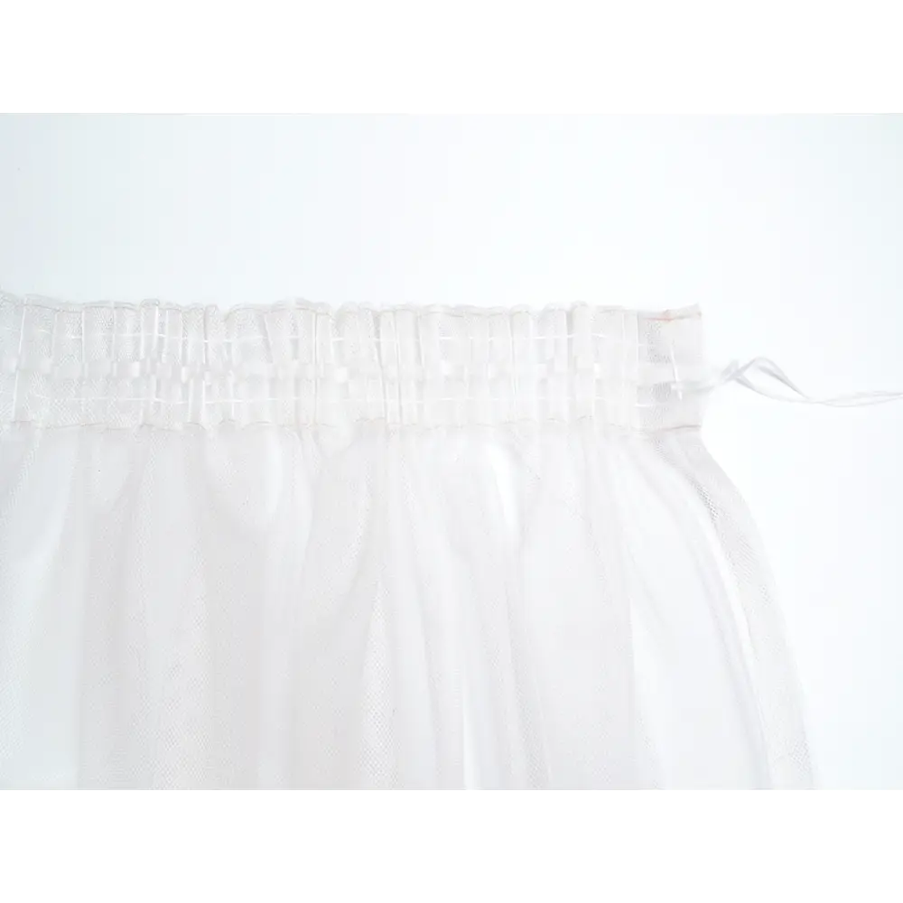 Фото 9 Тюль на шторной ленте Новелла YML699 300x260 см цвет сине-серый