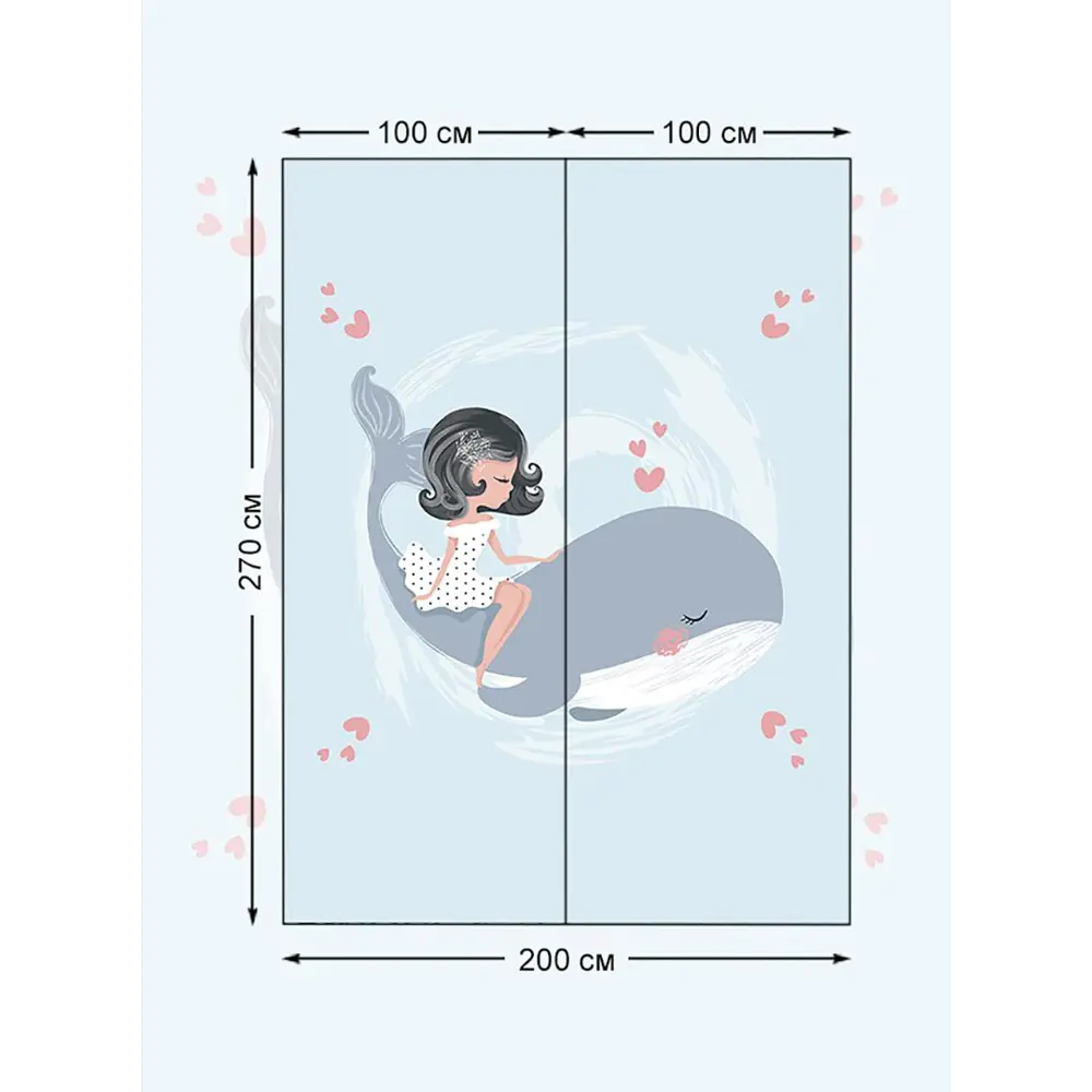 Фото 2 Фотообои флизелиновые Bartonwall 200x270 см Кит