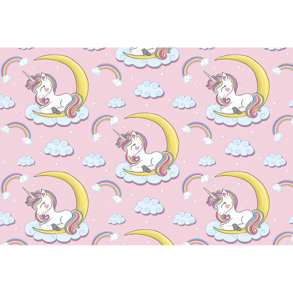 Фото Фотообои флизелиновые Bartonwall 400x270 см Единорог Фото Фотообои флизелиновые Bartonwall 400x270 см Единорог