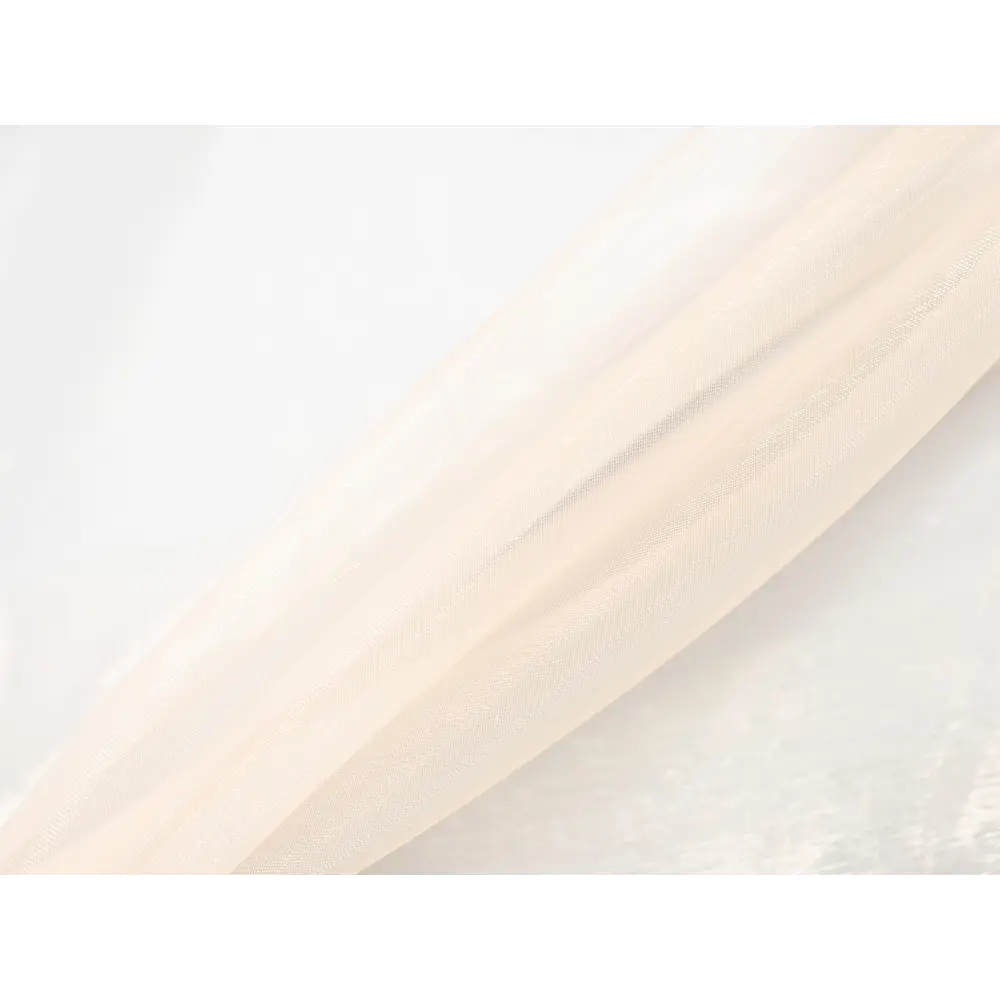 Фото 4 Тюль на шторной ленте органза 300x260 см цвет бежевый Фото 4 Тюль на шторной ленте органза 300x260 см цвет бежевый