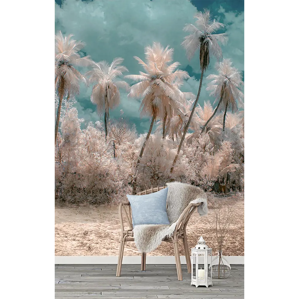 Фото Фотообои флизелиновые Bartonwall 200x270 см Природа Джунгли Тропики Пальмы Фото Фотообои флизелиновые Bartonwall 200x270 см Природа Джунгли Тропики Пальмы