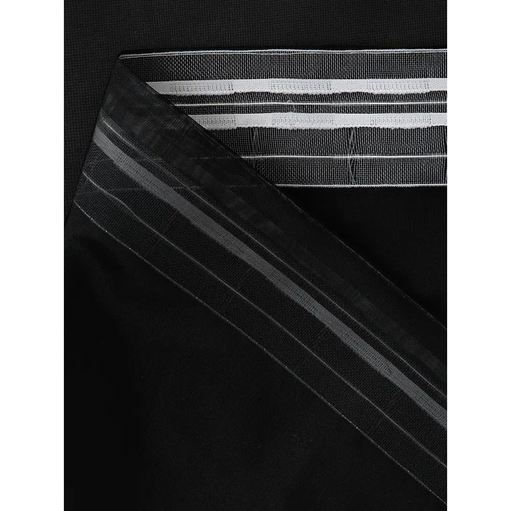 Фото 2 Тюль на шторной ленте Helga Элентис 150x260 цвет черный Фото 2 Тюль на шторной ленте Helga Элентис 150x260 цвет черный