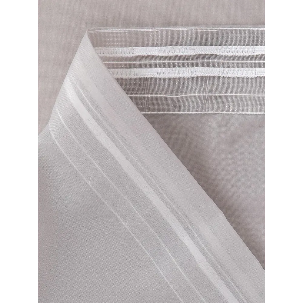 Фото 6 Тюль на шторной ленте Helga Нариа 300x280 цвет серо-розовый