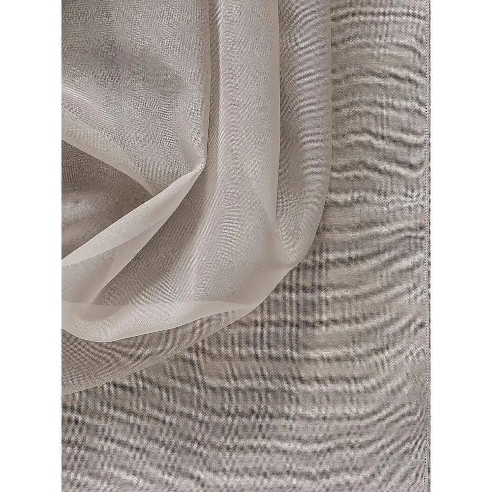 Фото 3 Тюль на шторной ленте Helga Нариа 300x280 цвет серо-розовый