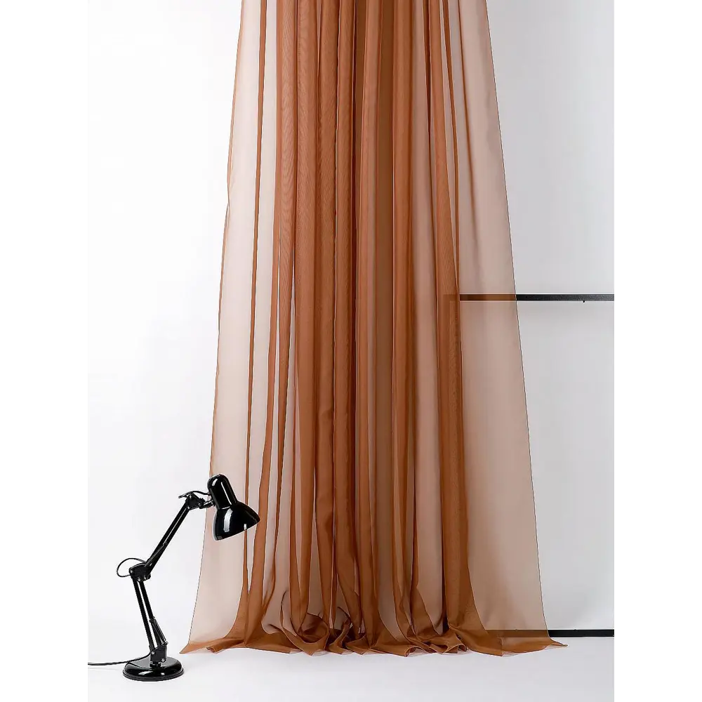 Фото 4 Тюль на шторной ленте Helga Вело 300x260 цвет светло-коричневый Фото 4 Тюль на шторной ленте Helga Вело 300x260 цвет светло-коричневый