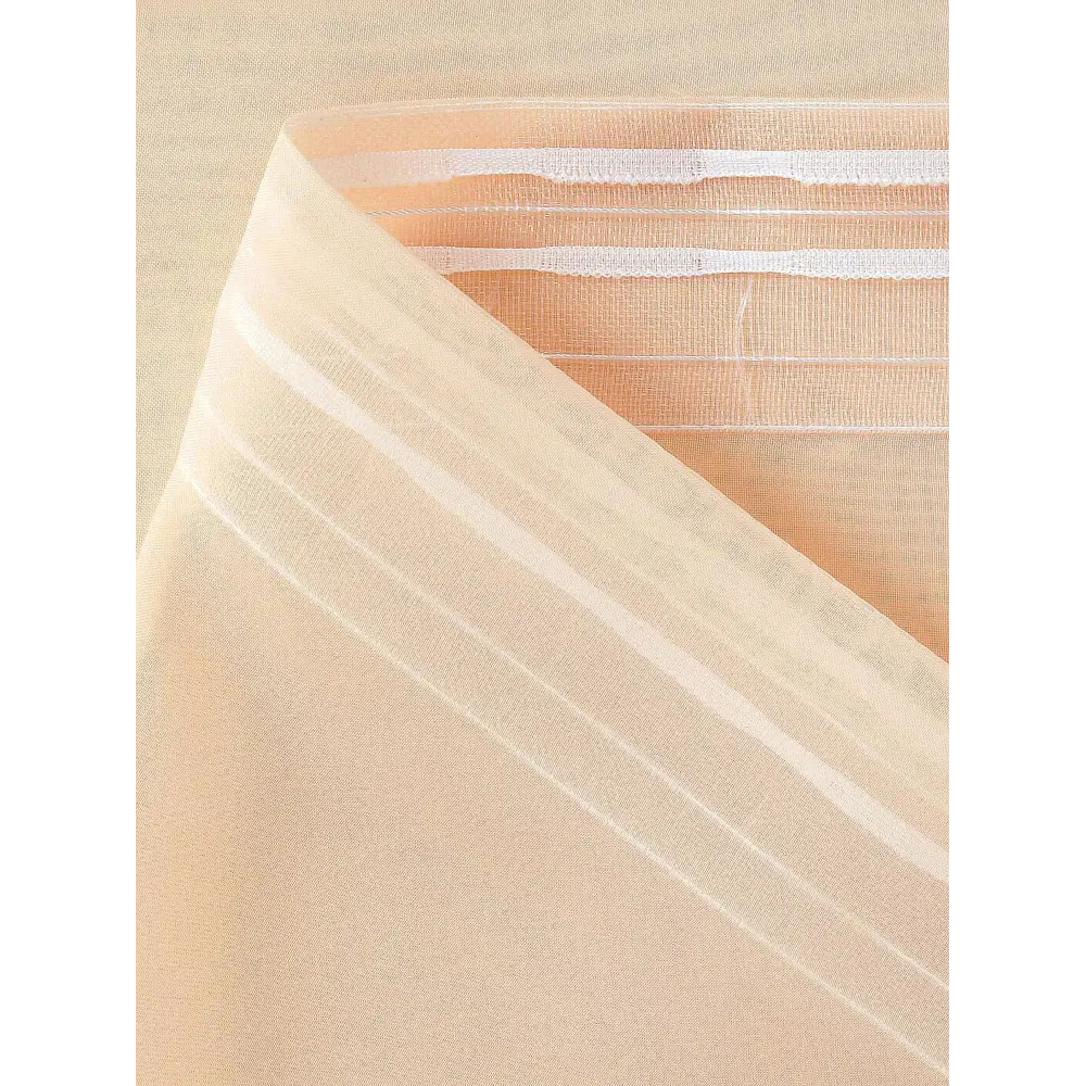 Фото 8 Тюль на шторной ленте Helga Гюстин 150x270 цвет коралл