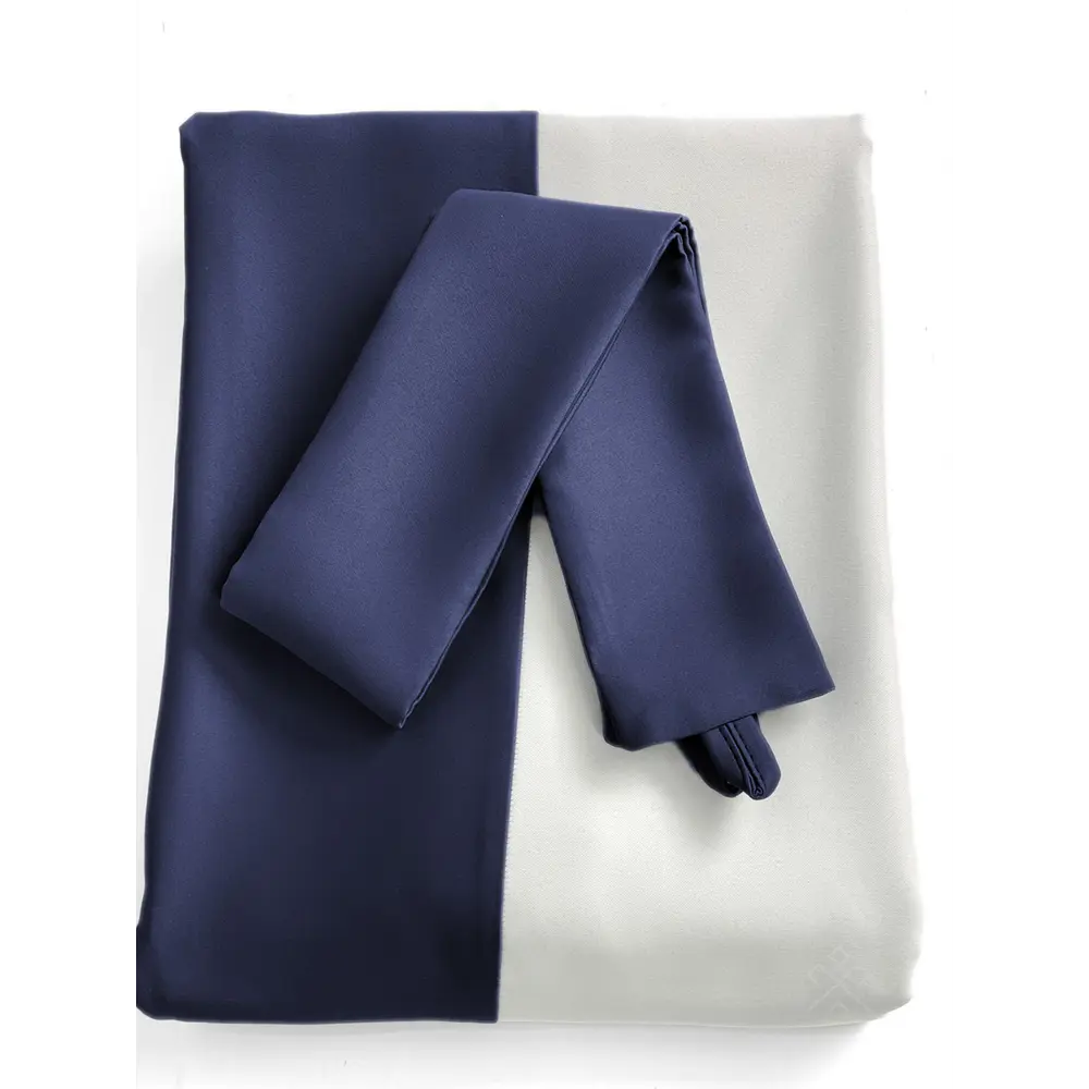 Фото 3 Комплект штор на шторной ленте блэкаут Муза 13080 200x270 см цвет сапфировый Фото 3 Комплект штор на шторной ленте блэкаут Муза 13080 200x270 см цвет сапфировый