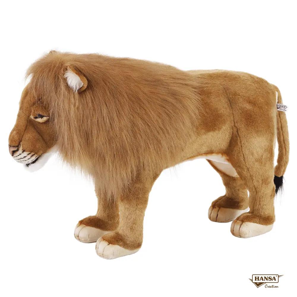 Фото 2 Плюшевая игрушка Лев 6079 Hansa creation 82 см цвет коричневый