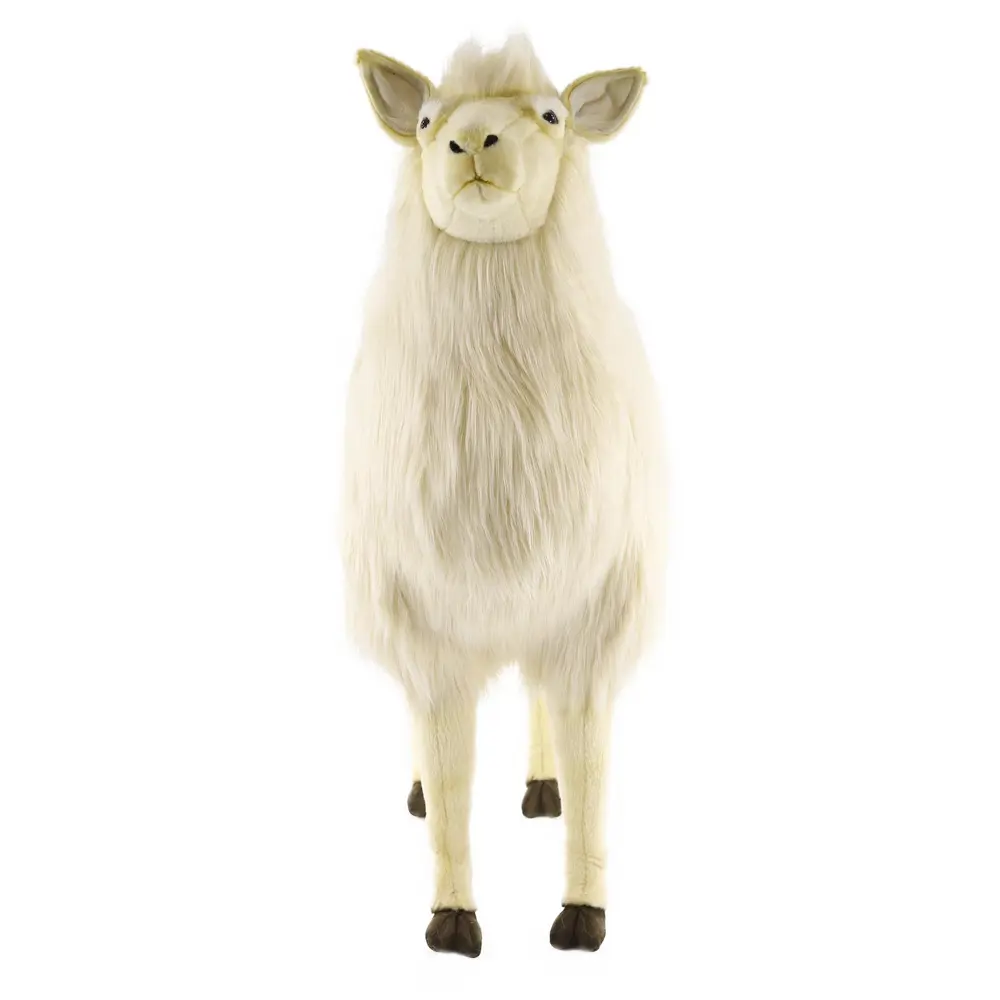 Фото Плюшевая игрушка Овечка в натуральную величину 5845 Hansa creation 94 см цвет белый Фото Плюшевая игрушка Овечка в натуральную величину 5845 Hansa creation 94 см цвет белый