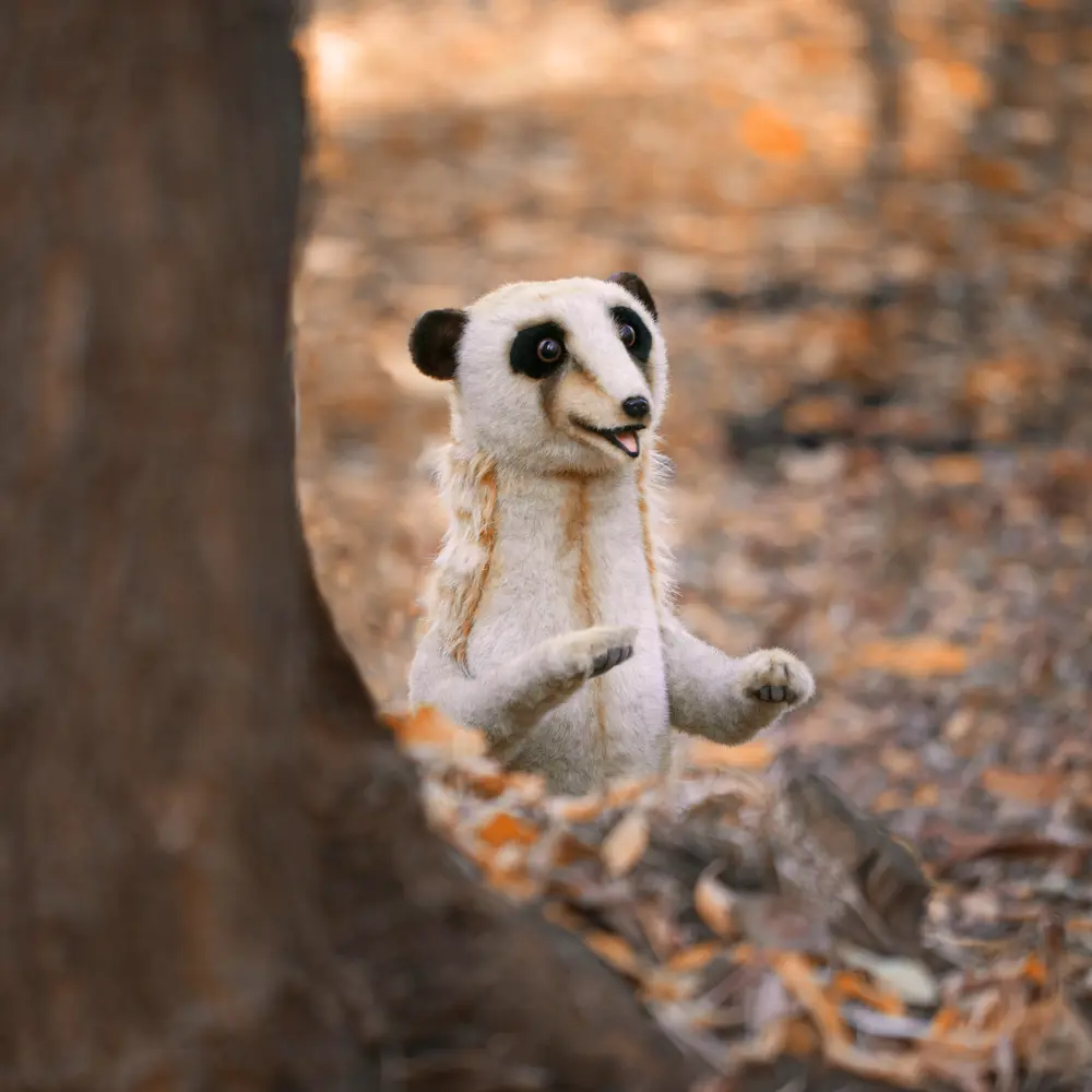 Фото Плюшевая игрушка Сурикат 7871 Hansa creation 90 см цвет бежевый Фото Плюшевая игрушка Сурикат 7871 Hansa creation 90 см цвет бежевый