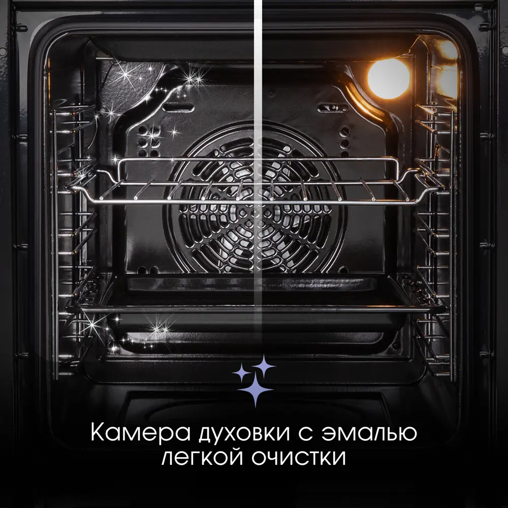 Фото 5 Встраиваемый духовой шкаф Zigmund & Shtain E 162 B 59.50x59.50x60 см цвет белый Фото 5 Встраиваемый духовой шкаф Zigmund & Shtain E 162 B 59.50x59.50x60 см цвет белый