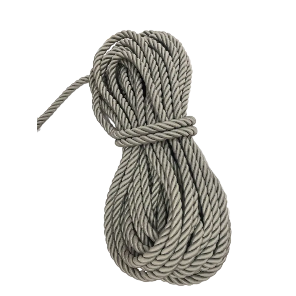 Фото 3 Канат декоративный витой для натяжных потолков Idealtex Ш-24-6.5, 12x24мм 1 шт, цвет серый Фото 3 Канат декоративный витой для натяжных потолков Idealtex Ш-24-6.5, 12x24мм 1 шт, цвет серый